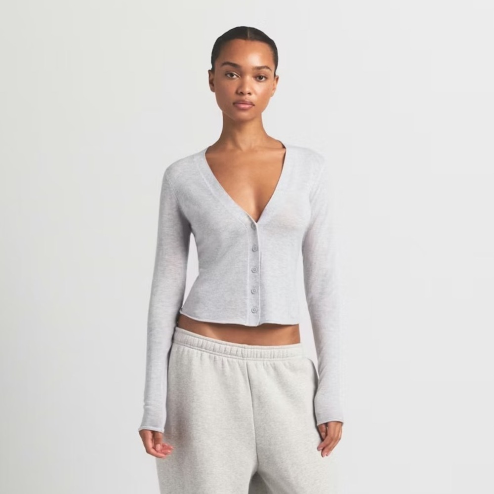 SKIMS Featherweight Cashmere Cardigan